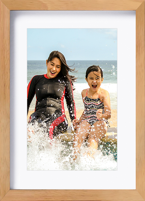 Willow Natural Picture Frame Print and Frame Photos Online Frameology