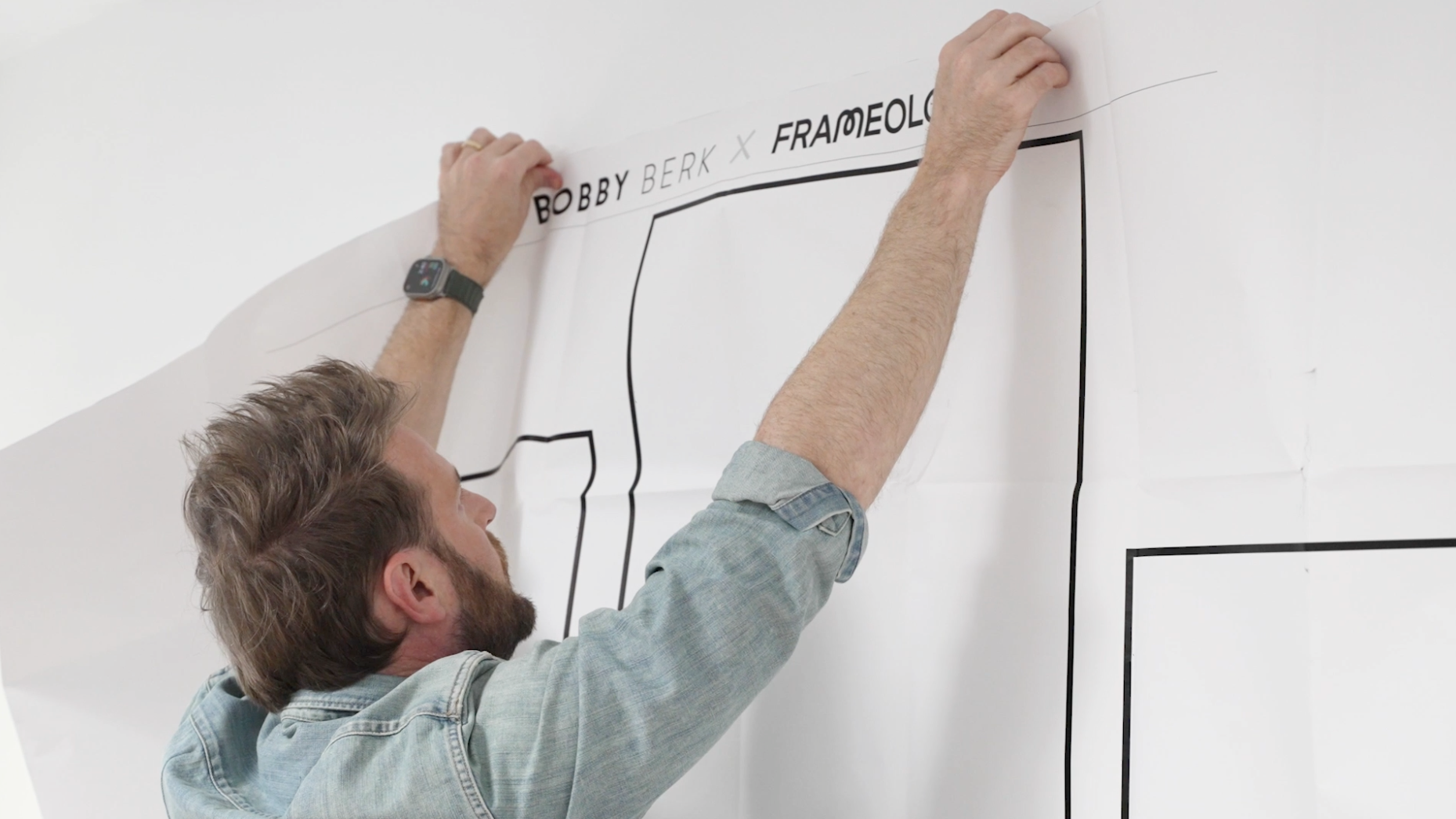 How to use our luxe gallery wall template in six easy steps