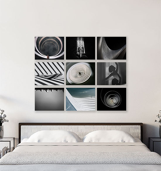 Frameology-Gallery-Wall-Set-The-Half-Wall-Premium-Canvas-Print-Collection 