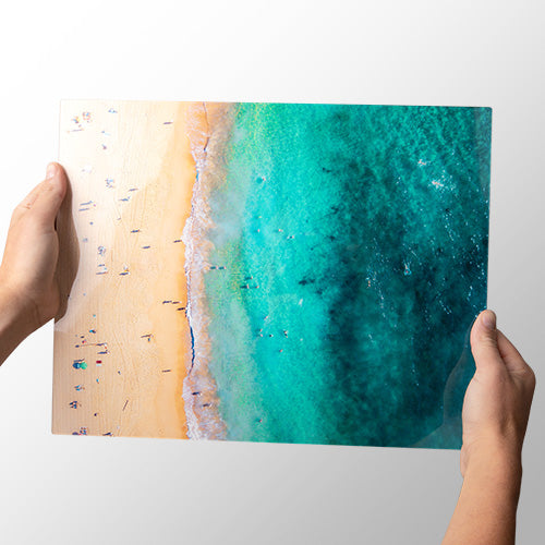 Metal table - gold (regular mat)