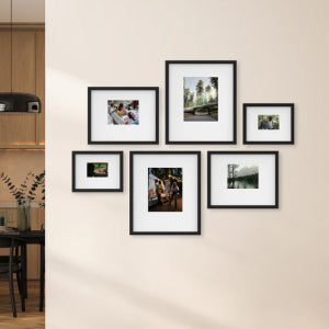 Organic wall frame galleries