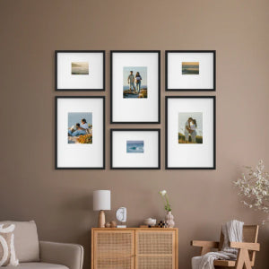 Structured wall frame galleries