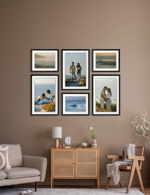 Bobby Berk - The Bricklay Collection - Black (Float Mount)