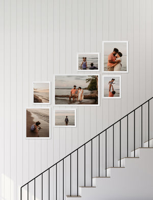 Bobby Berk - The Simple Staircase - White (Left - No Mat)