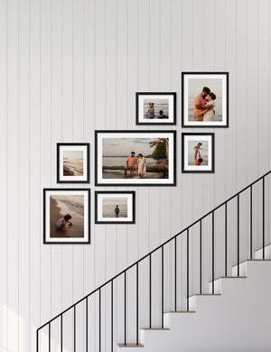 Bobby Berk - The Simple Staircase - Black (Left - Regular Mat)