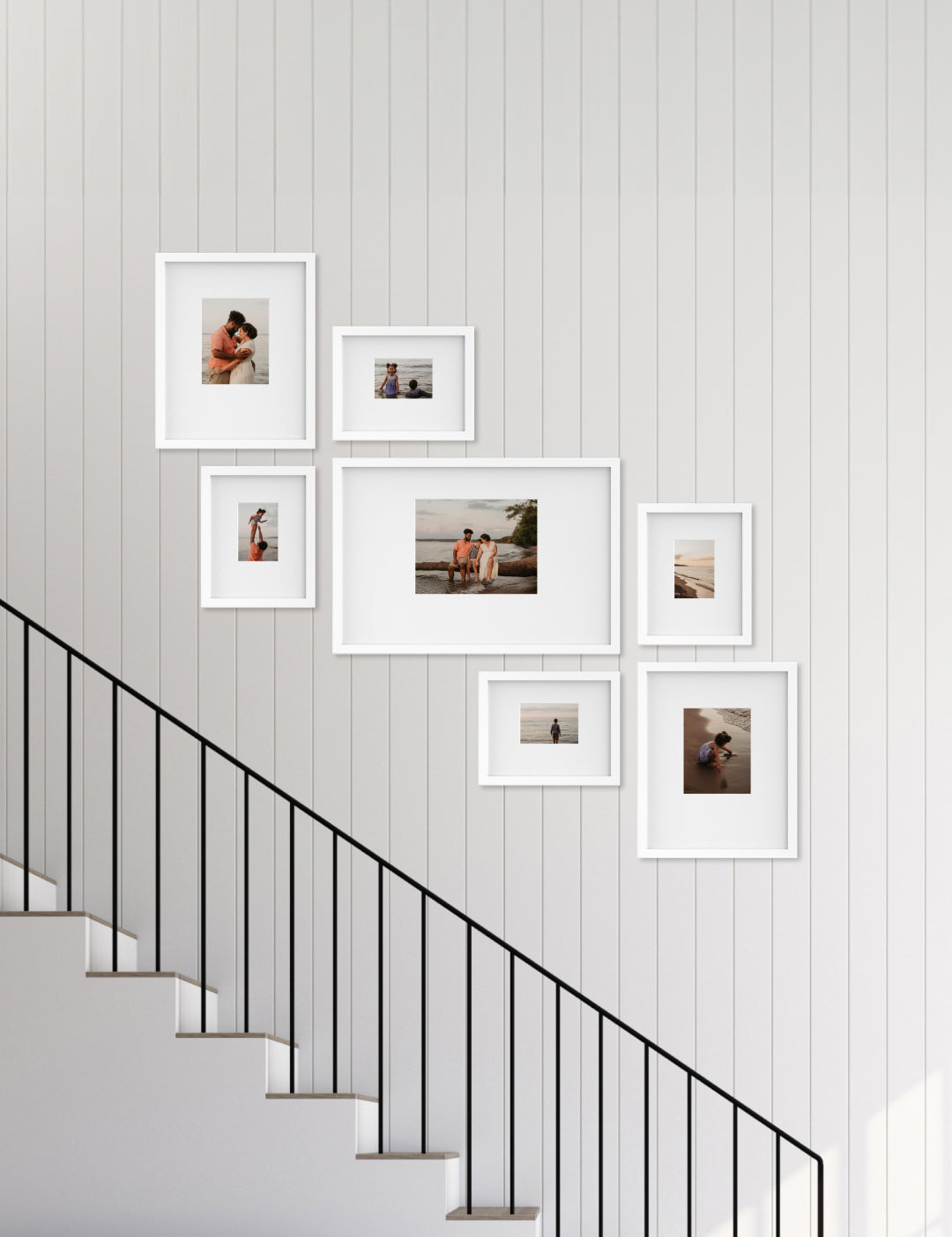 Bobby Berk - The Simple Staircase - White (Right)