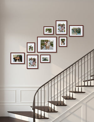Bobby Berk - Classic Large Staircase - Brown (Left - Regular Mat)