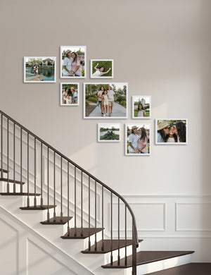 Bobby Berk - Classic Large Staircase - White (Right - No Mat)