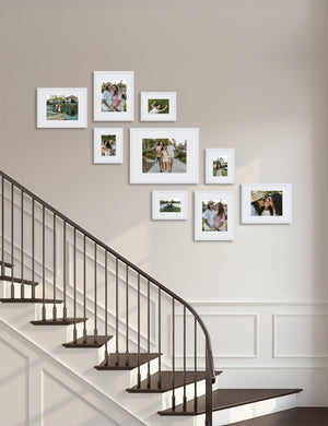Bobby Berk - Classic Large Staircase - White (Right - Regular Mat)