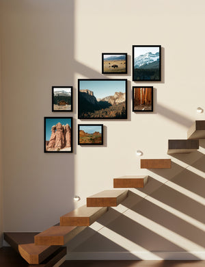 Bobby Berk - Classic Medium Staircase - Black (Left - No Mat)
