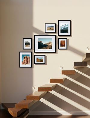 Bobby Berk - Classic Medium Staircase - Black (Left - Regular Mat)