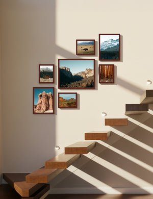 Bobby Berk - Classic Medium Staircase - Brown (Left - No Mat)