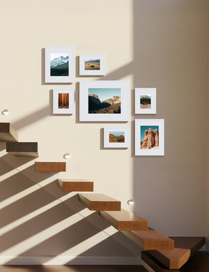 Bobby Berk - Classic Medium Staircase - White (Right - Regular Mat)