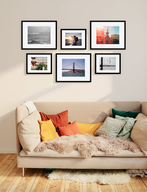 Bobby Berk - Classic Offset Grid Gallery - Black (Regular Mat)