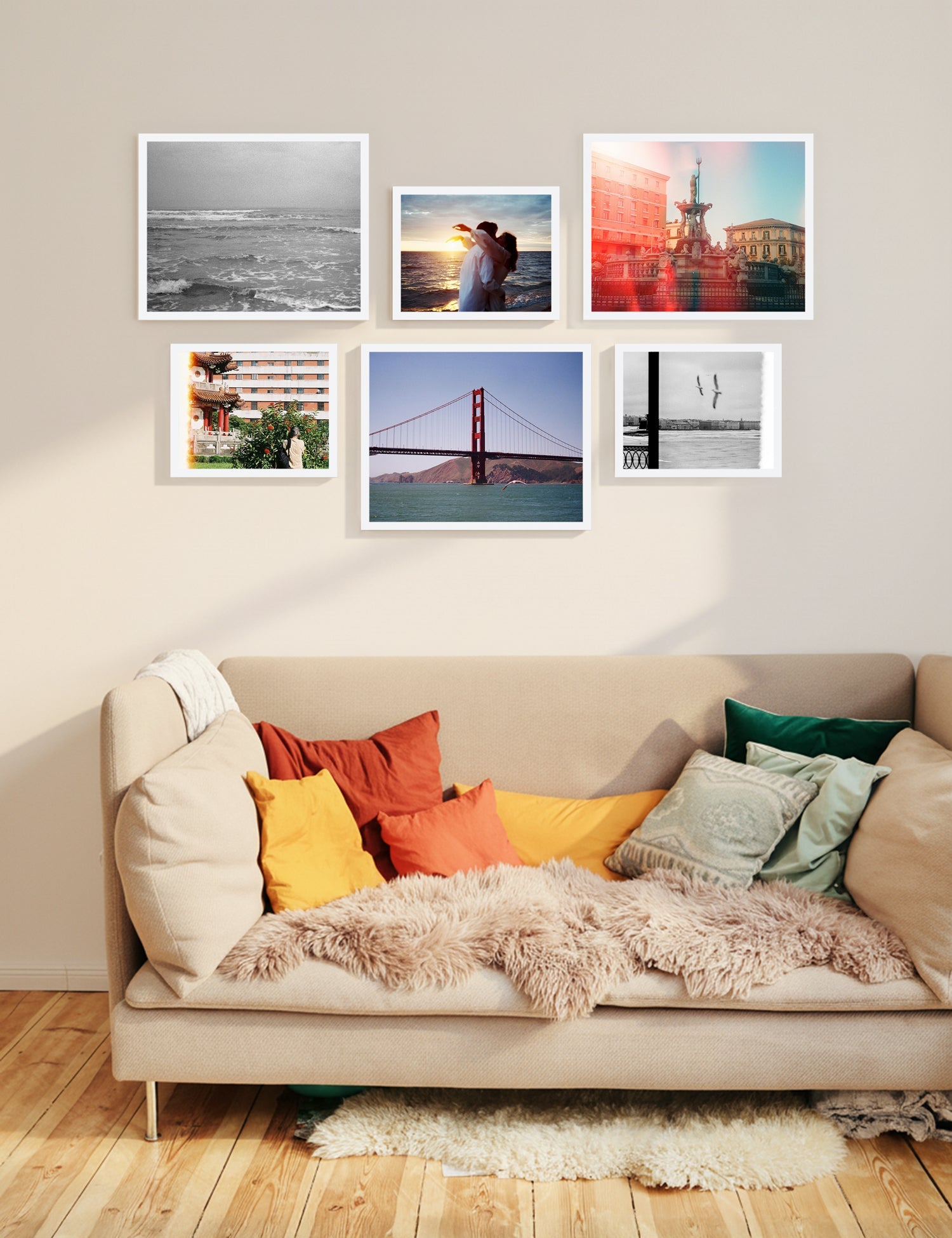 Bobby Berk - Classic Offset Grid Gallery - White (No Mat)