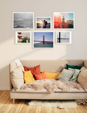Bobby Berk - Classic Offset Grid Gallery - White (No Mat)