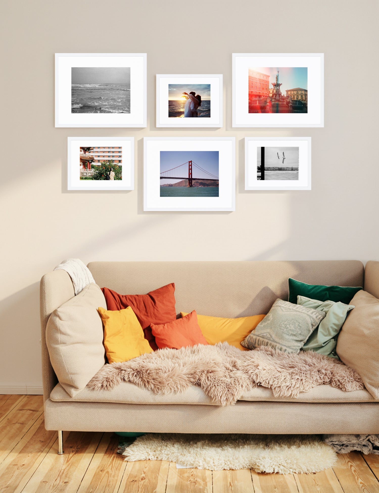 Bobby Berk - Classic Offset Grid Gallery - White (Regular Mat)