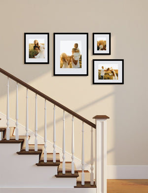Bobby Berk - Classic Small Staircase - Black (Right - Regular Mat)
