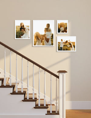 Bobby Berk - Classic Small Staircase - White (Right - No Mat)