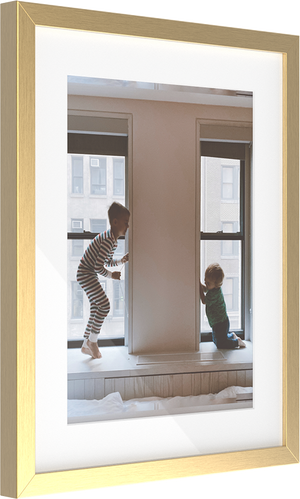 Luxe wall frame - gold (with regular mat)