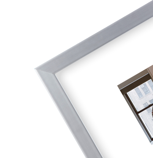 Luxe Wall Silver Picture Frame With Mat | Print and Frame Photos Online ...