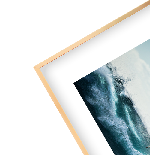 718 Gold Picture Frame Plus Mat Print and Frame Photos Online